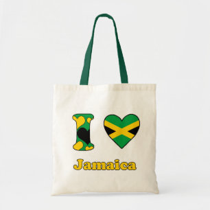 I Liebe Jamaika Tragetasche
