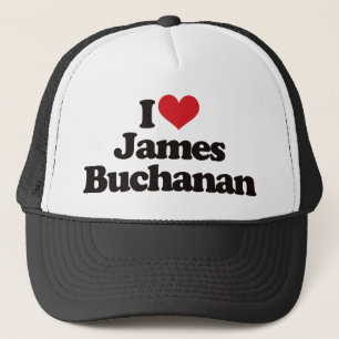 I Liebe James Buchanan Truckerkappe