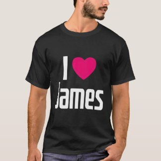I Liebe James K He I He James T-Shirt