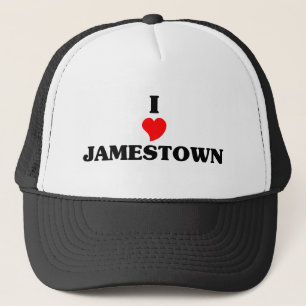 I Liebe Jamestown Truckerkappe