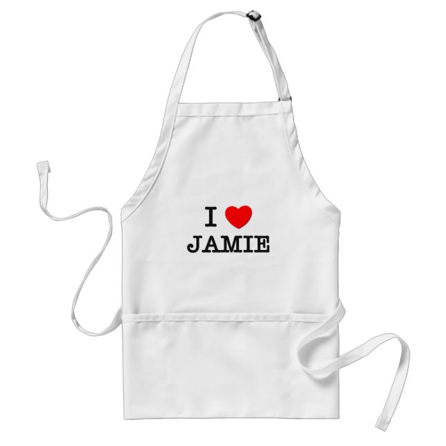 I Liebe Jamie Schürze (Vorne)