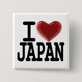 I Liebe JAPAN Button