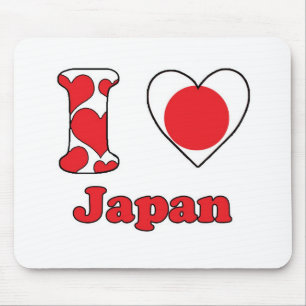 I Liebe Japan Mousepad