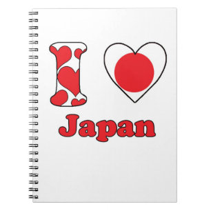 I Liebe Japan Notizblock
