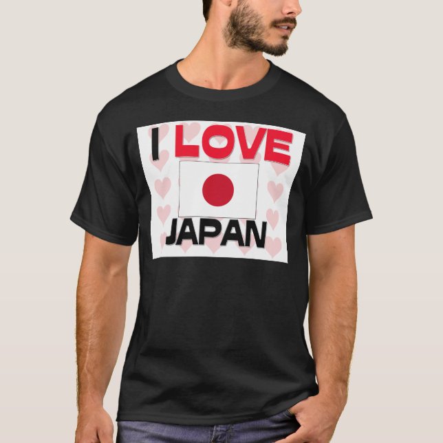 I Liebe Japan T-Shirt (Vorderseite)