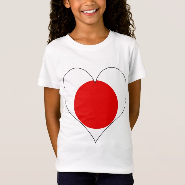 I Liebe Japan T-Shirt (Vorderseite)