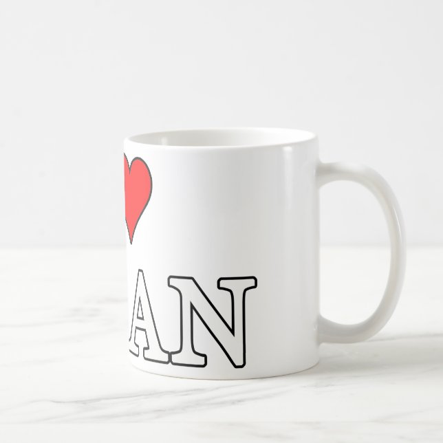 I Liebe Japan Tasse (Rechts)