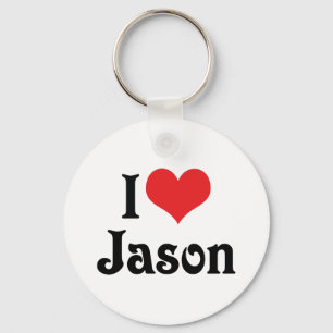 I Liebe Jason Schlüsselanhänger