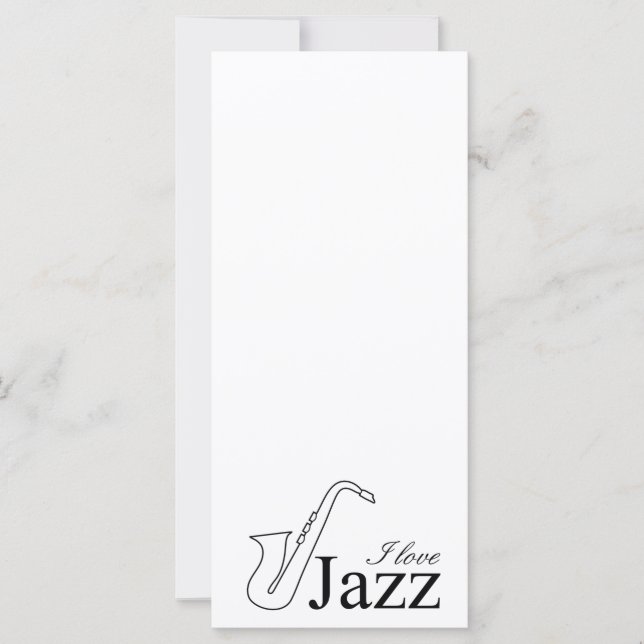 I Liebe Jazz (Vorderseite)