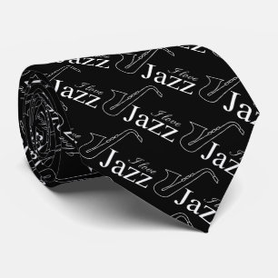 I Liebe Jazz Krawatte