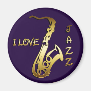 I LIEBE-JAZZ MAGNET