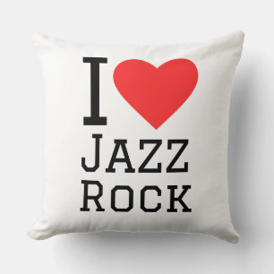 I Liebe Jazz Rock Kissen