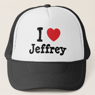 I Liebe Jeffrey T - Shirt Truckerkappe