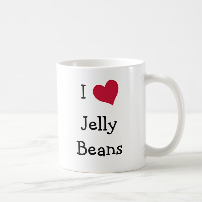 I Liebe Jelly Beans Kaffeetasse (Rechts)