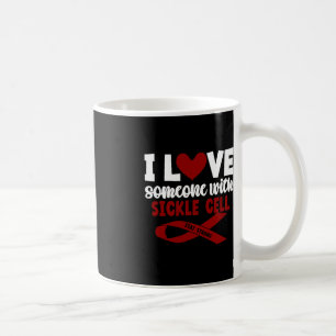 I Liebe Jemand, der das Bewusstsein für Sichelzell Kaffeetasse