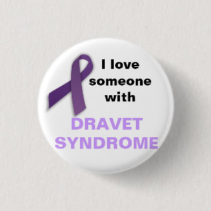 I Liebe jemand mit Dravet Syndrom Button