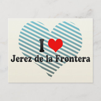 I Liebe Jerez de la Frontera, Spanien Postkarte