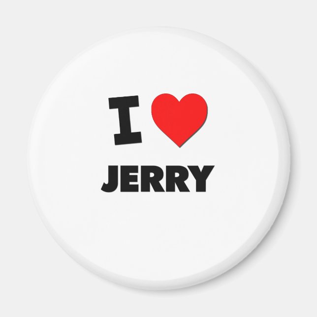I Liebe Jerry Magnet (Vorne)