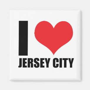 I Liebe Jersey City Magnet