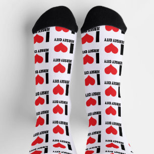 I Liebe Jersey City Socken