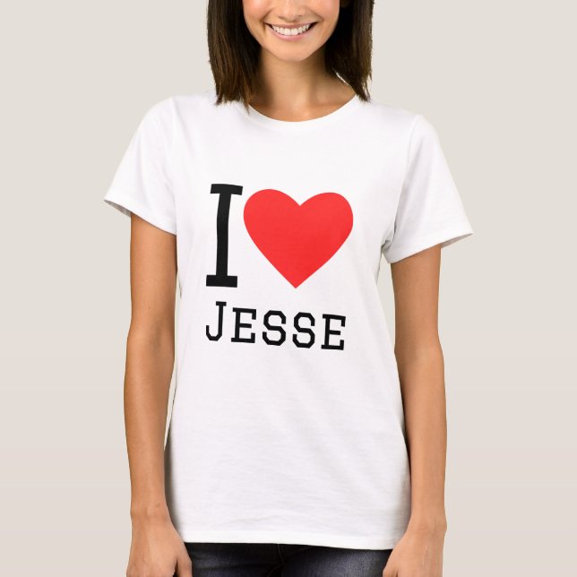 I Liebe jesse T-Shirt (Vorderseite)