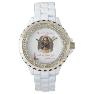 I Liebe Jesus Armbanduhr