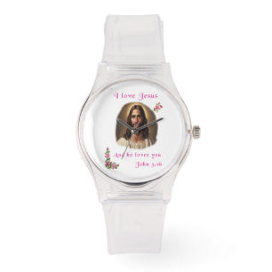 I Liebe Jesus Armbanduhr