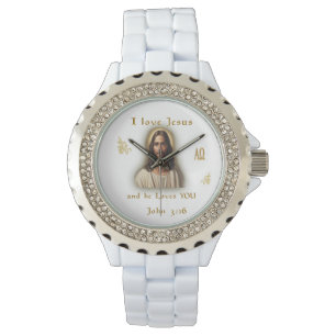 I Liebe Jesus Armbanduhr