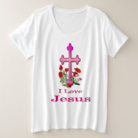 I Liebe Jesus Frauen Christliche Kleidung