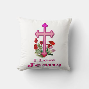 I Liebe Jesus Gaben Kissen