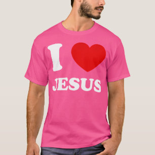 I Liebe Jesus ich höre Jesus Funny Jesus T-Shirt