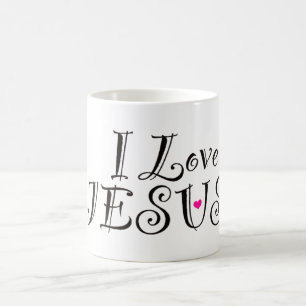 I Liebe Jesus Inspiration Zitat Kaffeetasse