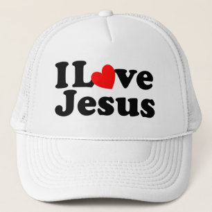 I Liebe-Jesus-Kappe Truckerkappe