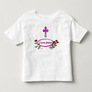 I Liebe Jesus Kleidung Kleinkind T-shirt