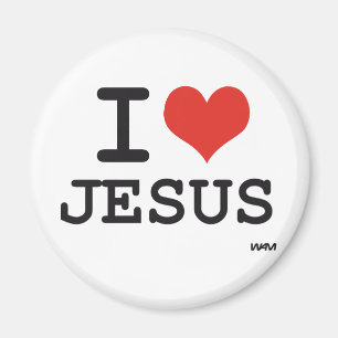 I Liebe Jesus Magnet