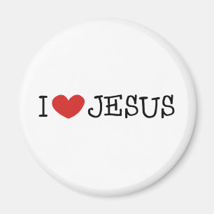I Liebe Jesus Magnet