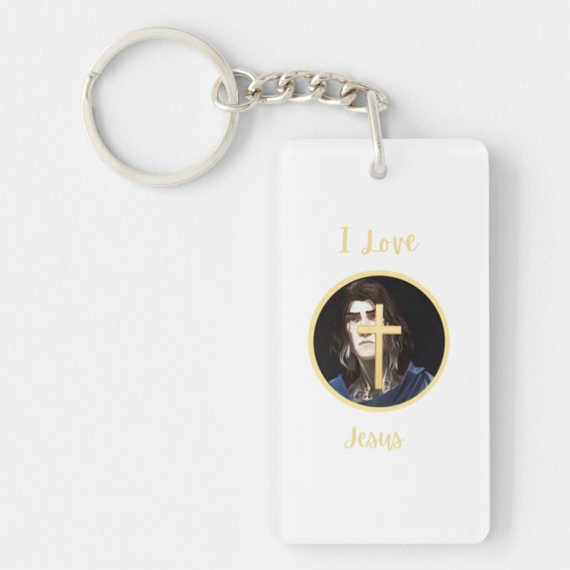 I Liebe Jesus Schlüsselanhänger (Vorderseite)