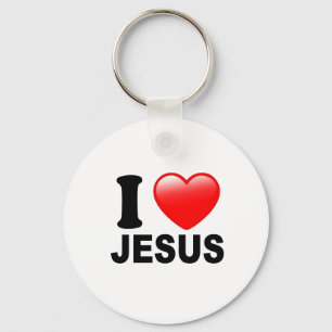 I Liebe Jesus Schlüsselanhänger