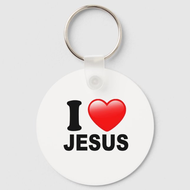I Liebe Jesus Schlüsselanhänger (Vorderseite)