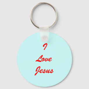 I Liebe Jesus Schlüsselanhänger