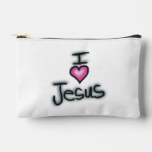 I Liebe Jesus Schwarz und Weiß