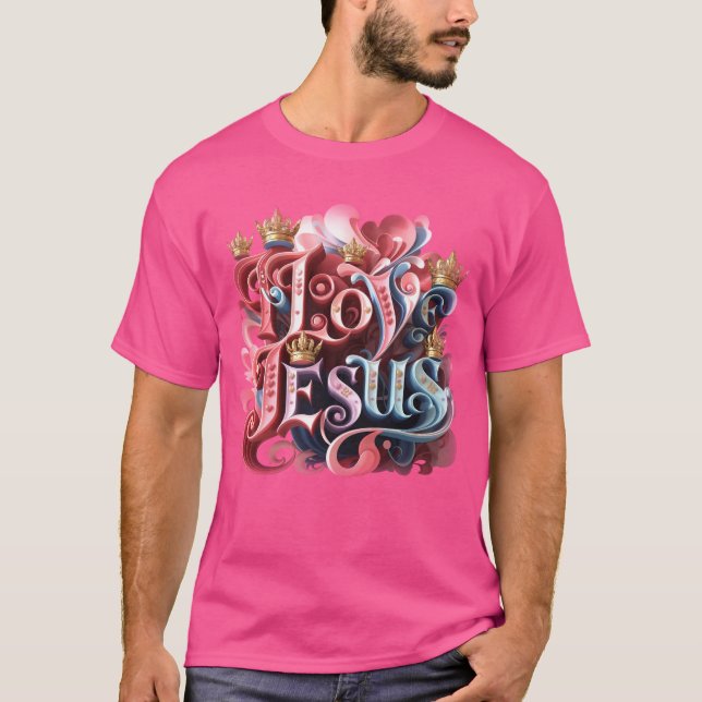 I LIEBE JESUS T-Shirt (Vorderseite)