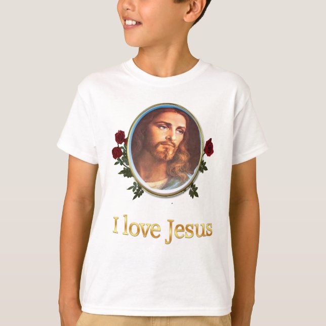 I Liebe Jesus T-Shirt (Vorderseite)