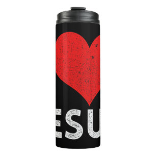 I Liebe Jesus T-ShirtSind Sie ein Patrioter Thermosbecher