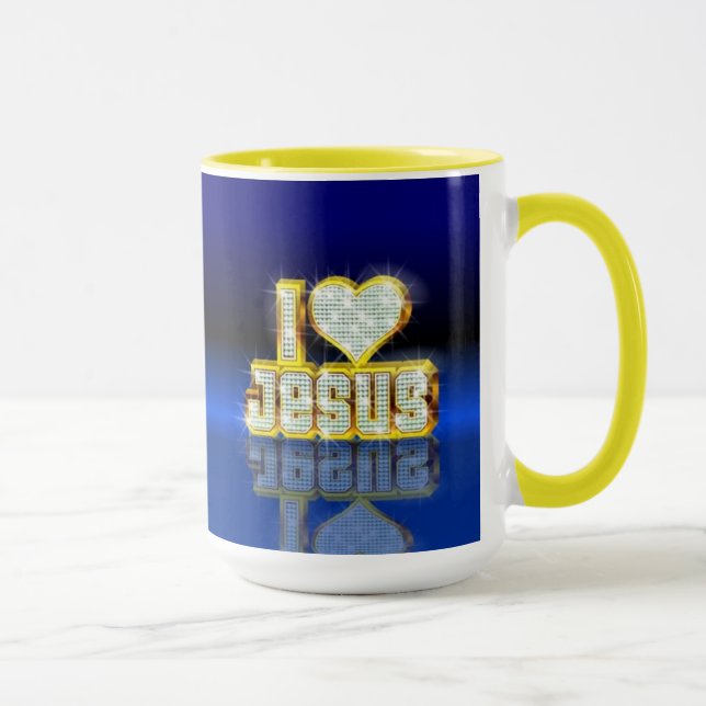 I Liebe-Jesus-Tasse Tasse (Rechts)