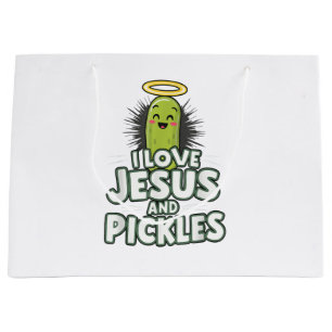 I Liebe Jesus und Pickles Große Geschenktüte