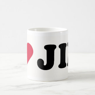 I LIEBE JIM KAFFEETASSE
