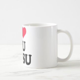 I Liebe Jiu Jitsu Kaffeetasse