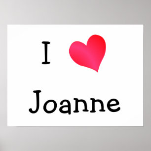 I Liebe Joanne Poster