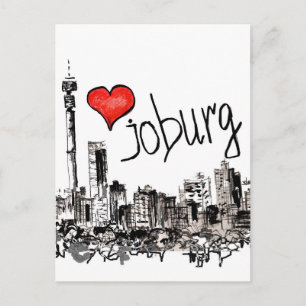 I Liebe Joburg Postkarte